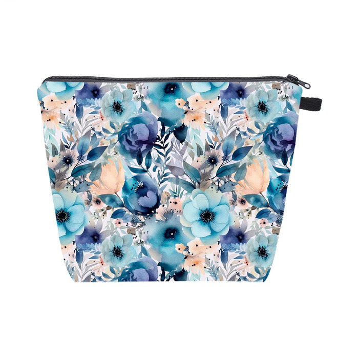 Pouch XL - Blue Floral