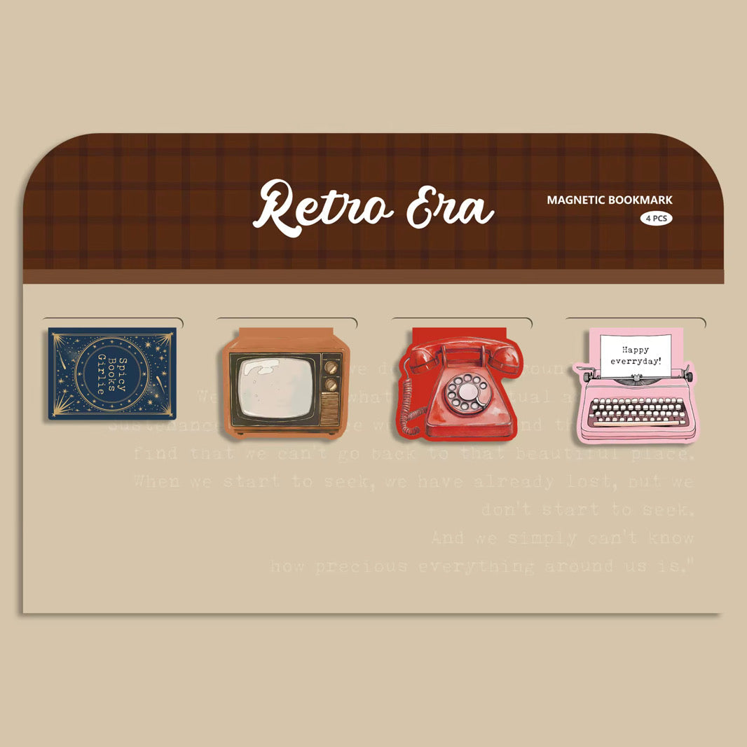 Bookmark - Magnetic, Retro 2 - PREORDER 6/8-6/11