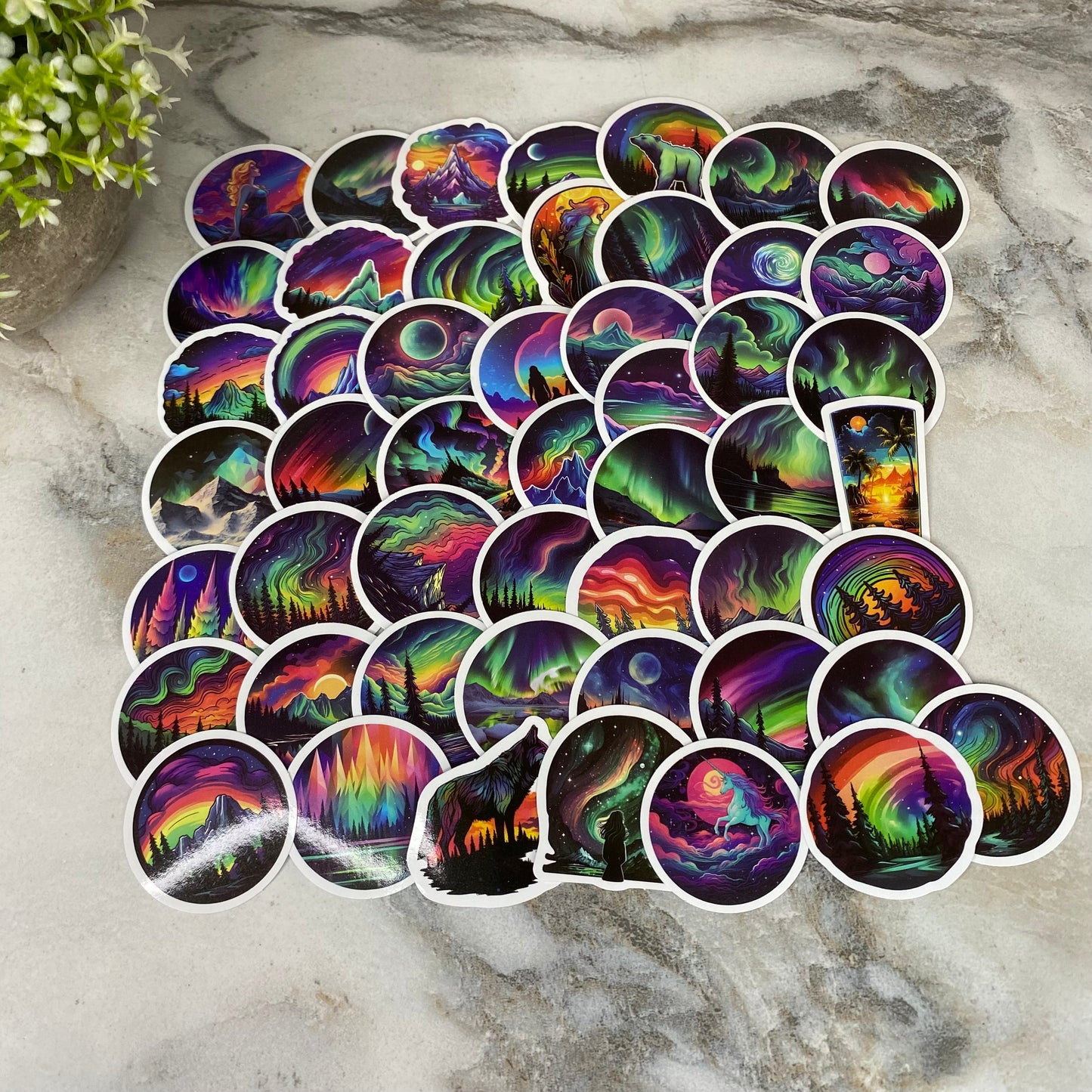 Stickers - Mini Northern Lights