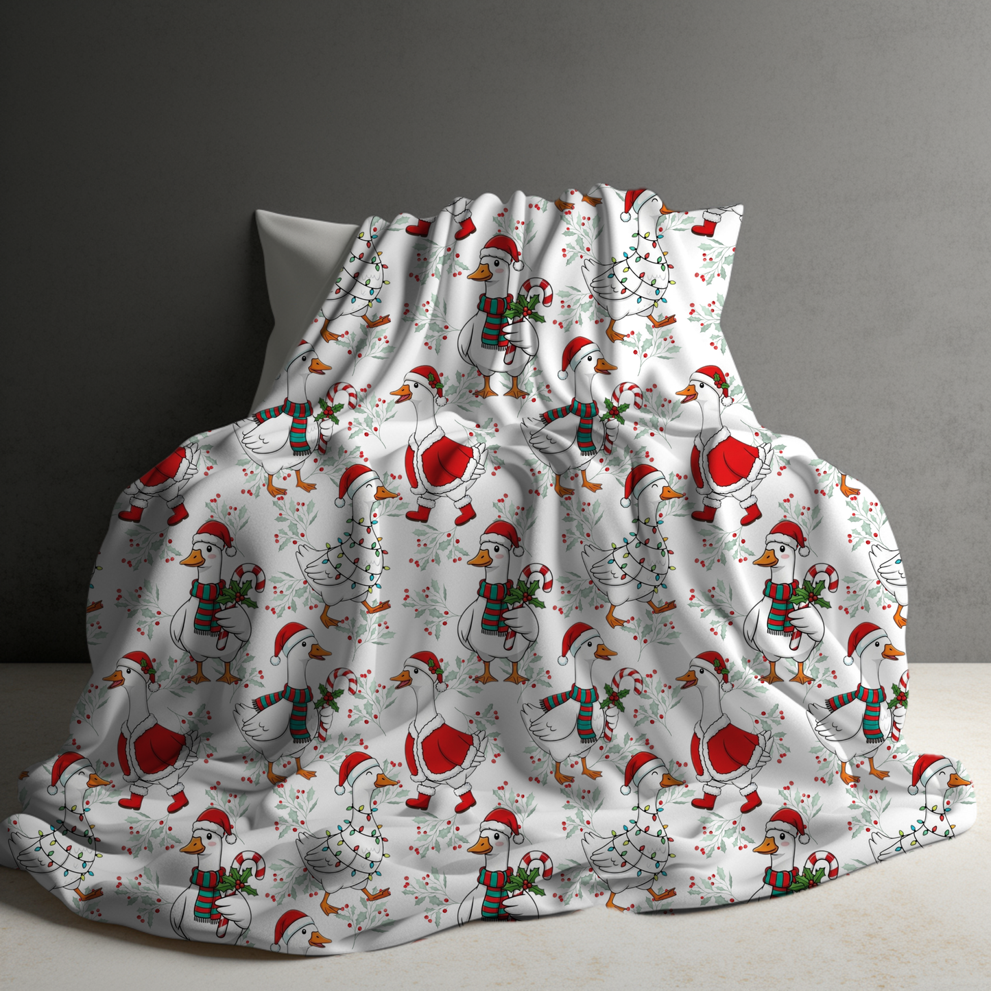 Blanket - Christmas - Goose - PREORDER