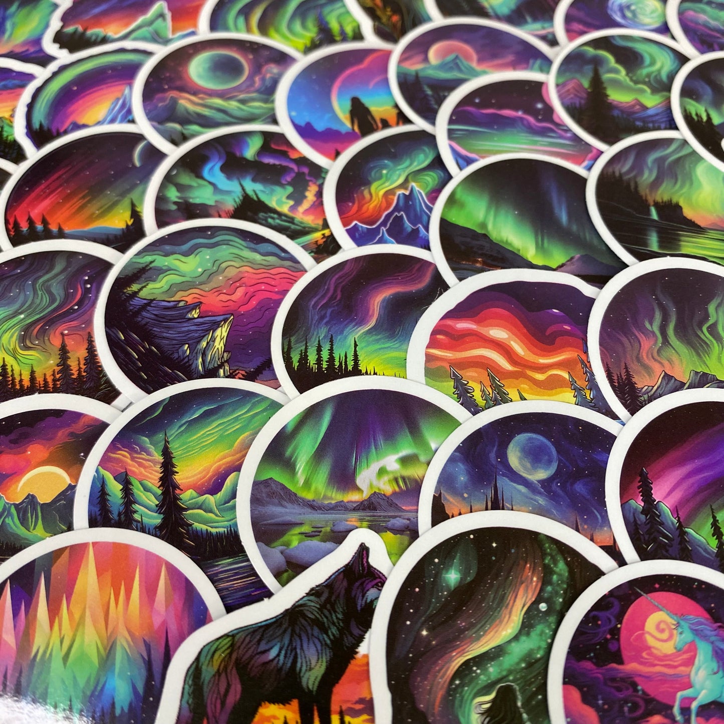 Stickers - Mini Northern Lights