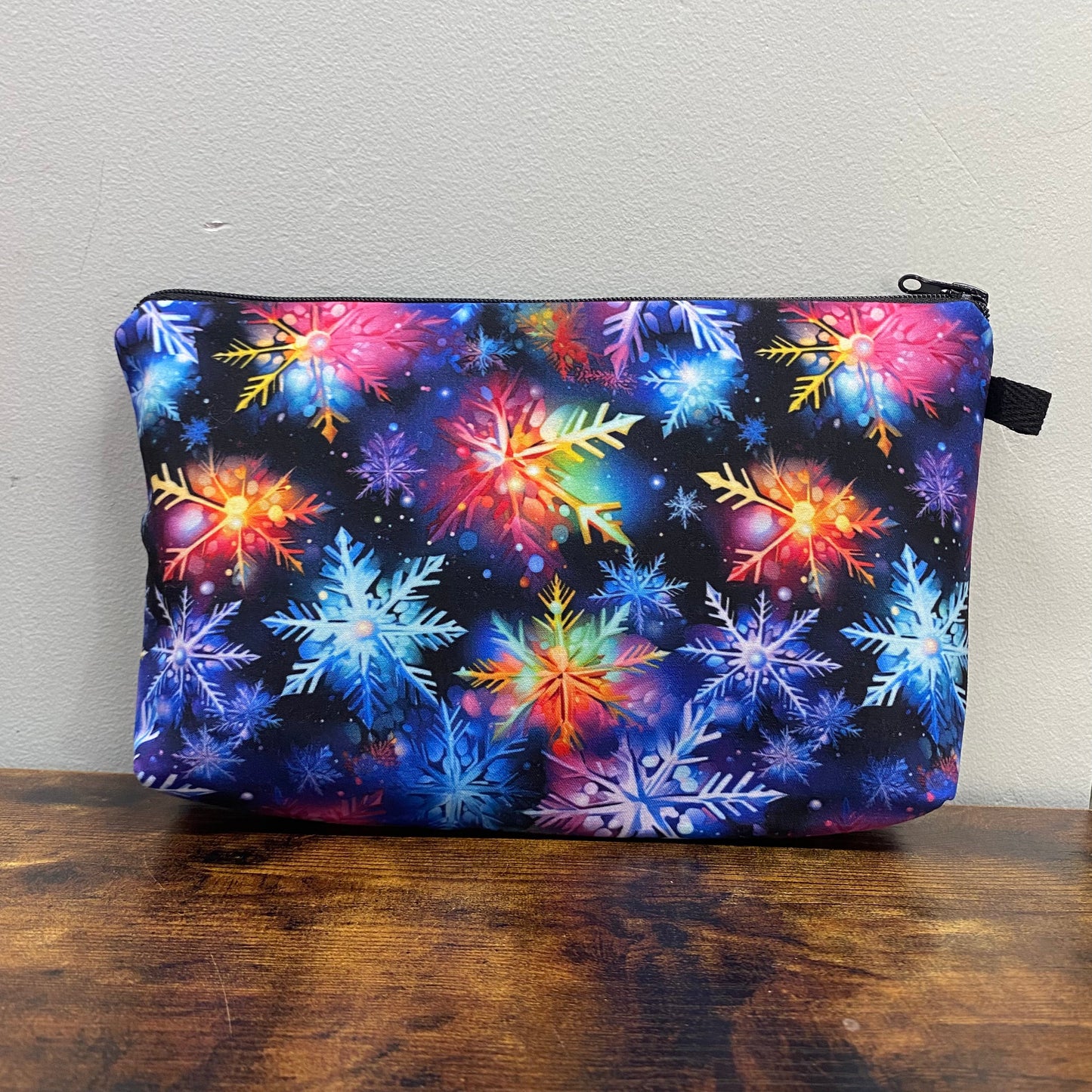 Pouch - Christmas Bright Rainbow Snowflake - PREORDER ENDS 10/20