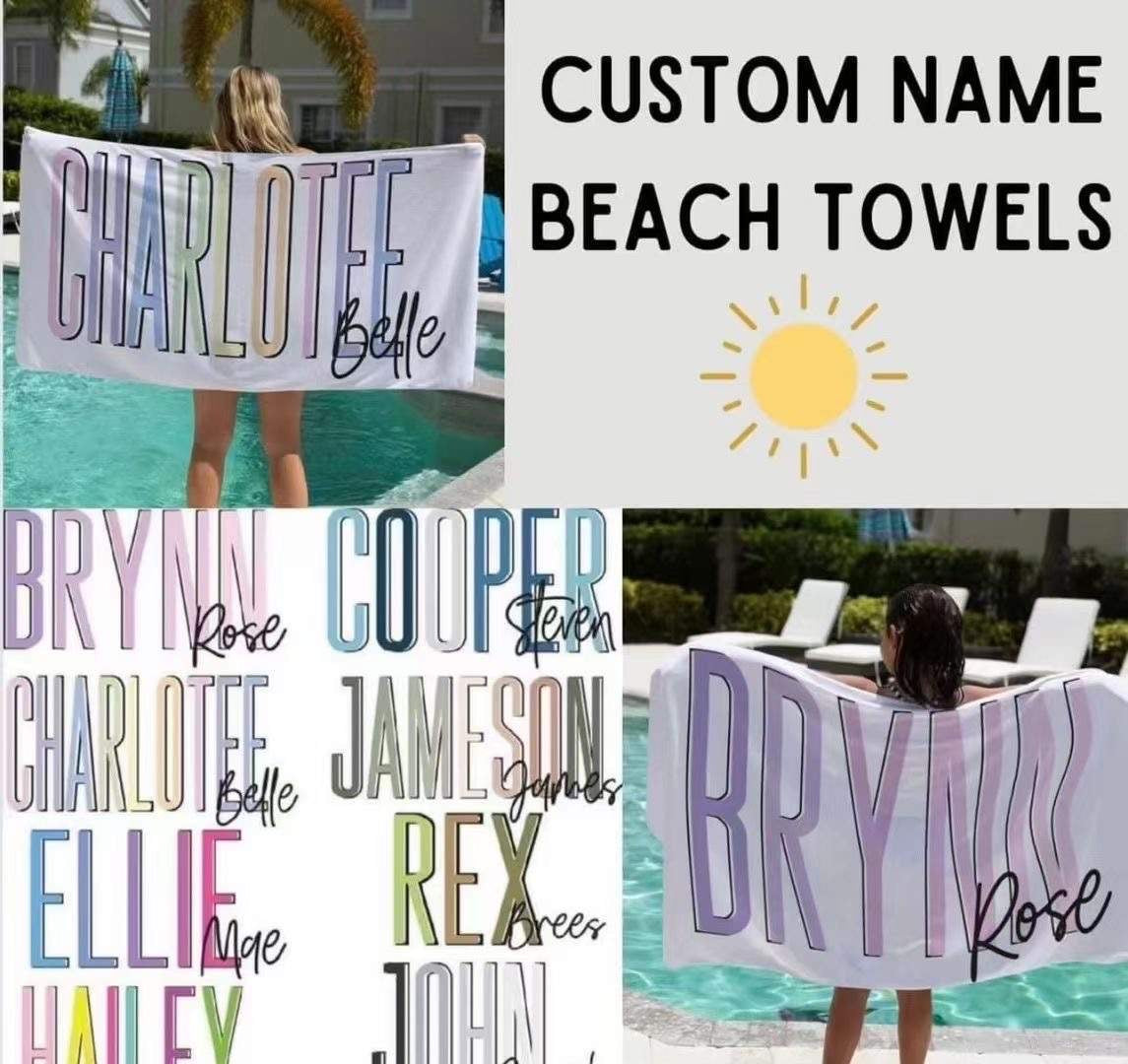 Beach Towel - Style 5 - PREORDER 6/2-6/6