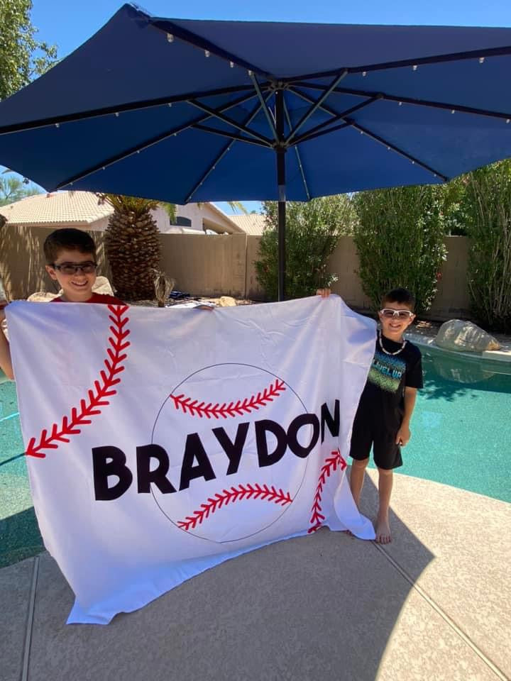 Beach Towel - Style 3 (ANY SPORT!) - PREORDER 6/2-6/6