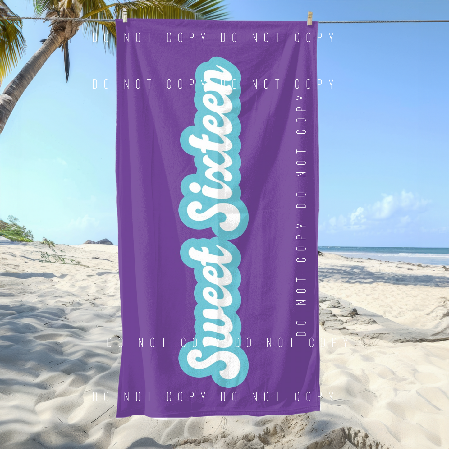 Beach Towel - Style 7 - PREORDER 6/2-6/6
