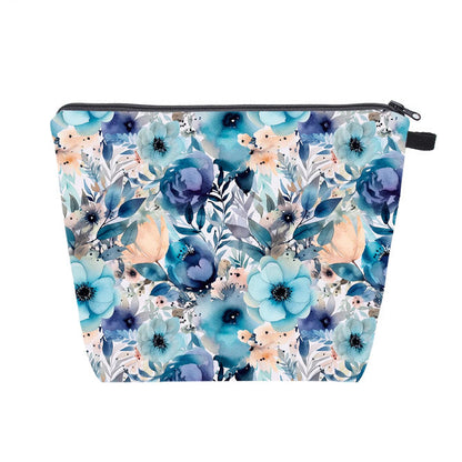 Pouch XL - Blue Floral