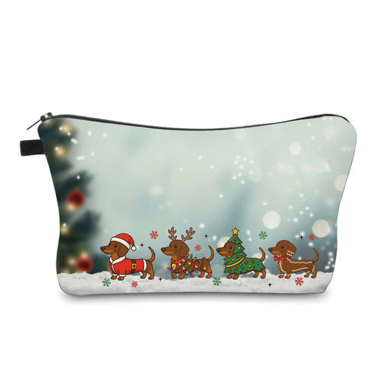 Pouch - Christmas Dachshund Dog - PREORDER ENDS 10/20