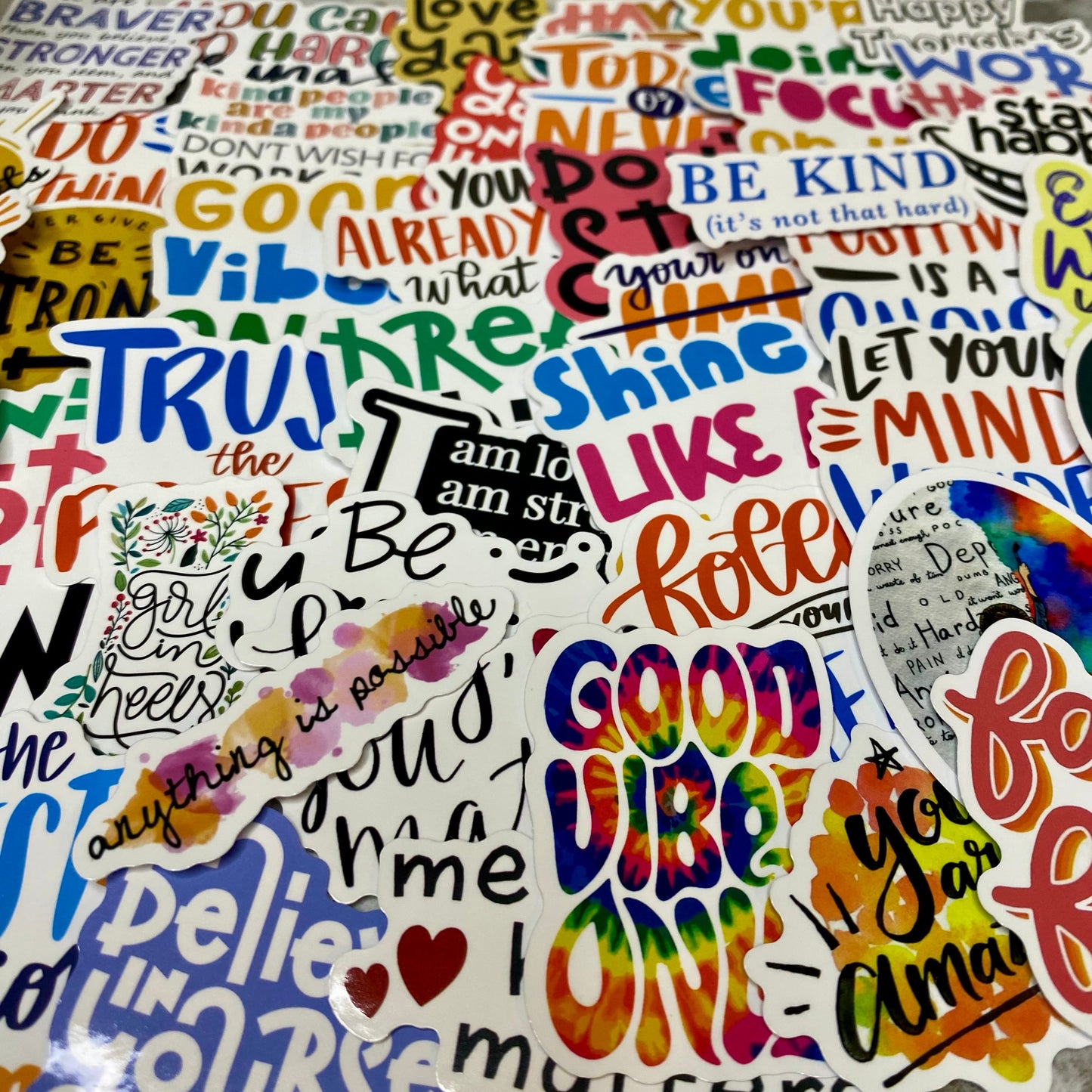 Stickers - Motivation Sayings 2