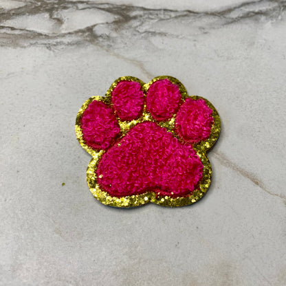 Patch Chenille - Paw Print