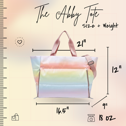 Abby - Puffer Tote - PREORDER