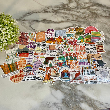 Stickers - Book Sayings