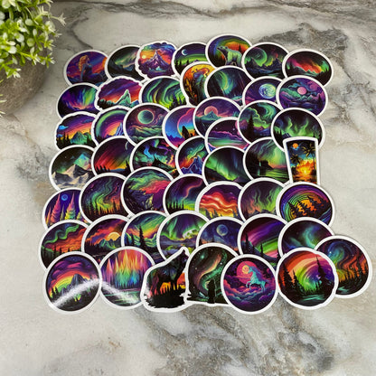 Stickers - Mini Northern Lights