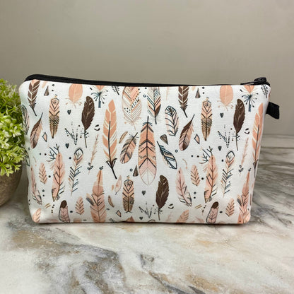 Pouch - Feathers Tan