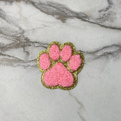 Patch Chenille - Paw Print
