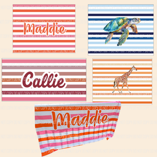 Beach Towel - Style 1 - PREORDER 6/2-6/6
